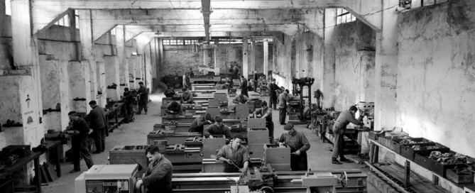 taller de mecanizado año 1960